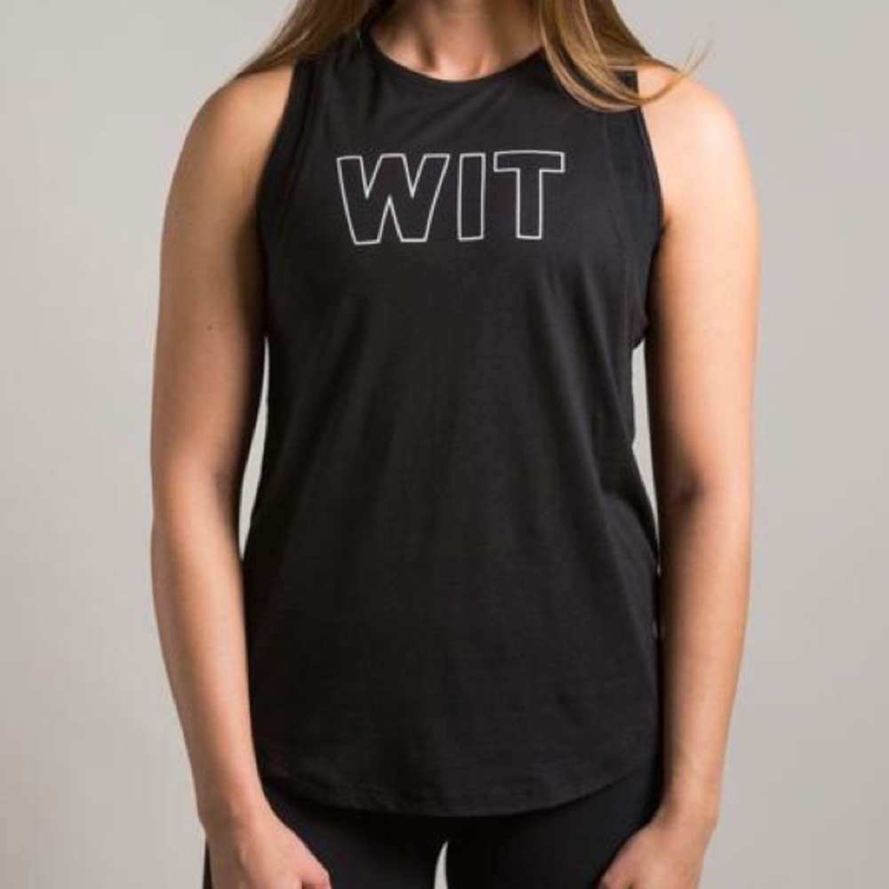 WIT Outline Logo Tank